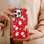 Santa Claus Red Kerstmis iPhone Case Mate