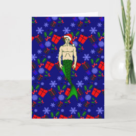 santa claus redhead merman lelijke xmas mermaid gi