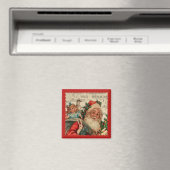Santa Claus Refridgerator Magnet (Insitu (Vaatwasser))