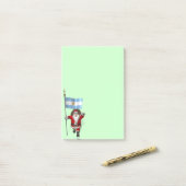 Santa Claus reist naar Argentinië Post-it® Notes (Op bureau)