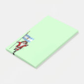 Santa Claus reist naar Argentinië Post-it® Notes (Schuin)