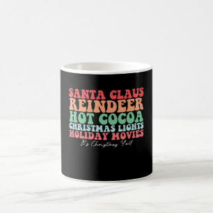 Santa Claus Rendier Hot Cacao Kerstverlichting Ho Koffiemok