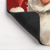 Santa Claus Retro Christmas Muismat (Hoek)