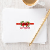 Santa Claus Return-adreslabel Etiket (Insitu)