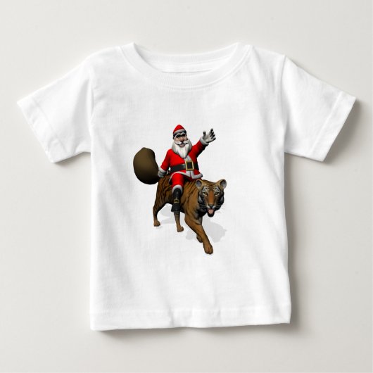 Santa Claus Riding A Tiger (Voorkant)