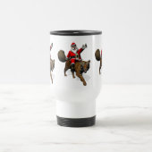 Santa Claus Riding A Tiger Reisbeker (Center)