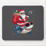 Santa Claus Rijden Een Shark Christmas Boy Meisje  Muismat<br><div class="desc">Santa Claus Rijden Een Shark Christmas Boy Meisje Kinder</div>