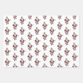 Santa Claus Rock Inpakpapier Vel (Voorkant)
