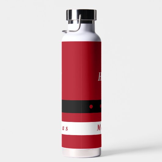 Santa Claus Roestvrij staal Waterfles (Rechts)