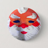 Santa Claus Ronde Button 5,7 Cm (Voorkant)