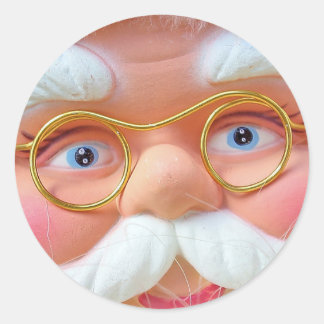 Santa Claus Ronde Sticker
