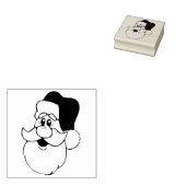 Santa Claus Rubberstempel (Gestempeld)