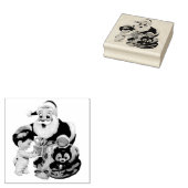 Santa Claus Rubberstempel (Gestempeld)