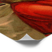 Santa Claus Sack of Toys Holly Phone Poster (Hoek)