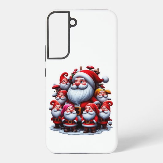 Santa Claus Samsung Galaxy Hoesje (Achterkant)