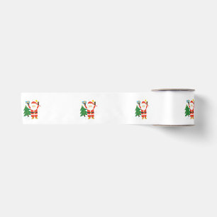 Santa Claus Satijnen Lint