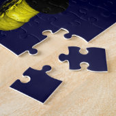 Santa Claus Saxophone-speler Legpuzzel (Zijkant)