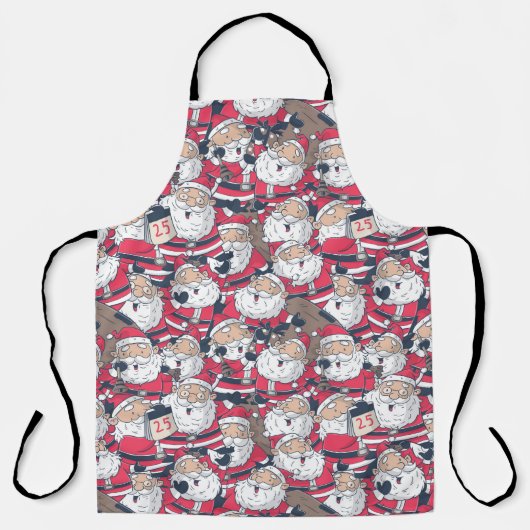 Santa Claus Schort (Voorkant)