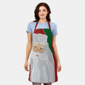 Santa Claus Schort (Gedragen)