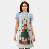 Santa Claus Schort (Gedragen)