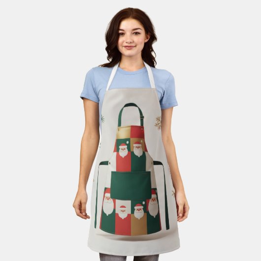 Santa Claus Schort (Gedragen)