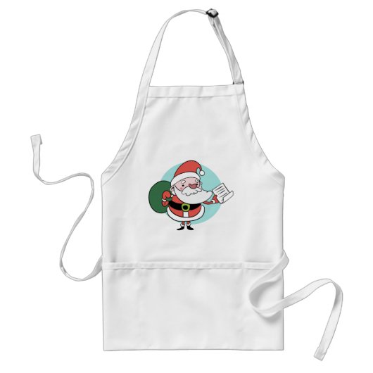 Santa Claus schorten (Voorkant)