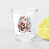 Santa Claus Shot Glas (Voorkant)