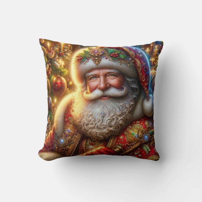 Santa Claus Sierkussen (Voorkant)