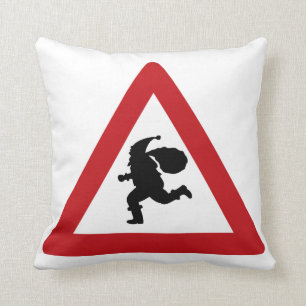 Santa Claus Sign, Dröbak, Noorwegen Kussen