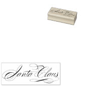 Santa Claus Signature kerstII Rubberstempel (Gestempeld)