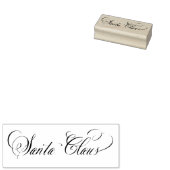 Santa Claus Signature Kerstmis I Rubberstempel (Gestempeld)