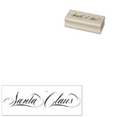 Santa Claus Signature Kerstmis IV Rubberstempel (Gestempeld)