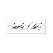 Santa Claus Signature Kerstmis IV Rubberstempel (Afrduk)
