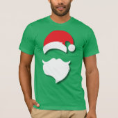 Santa Claus Silhouette T-shirt (Voorkant)