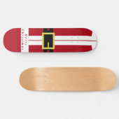 Santa Claus Skateboard (Horizontaal)