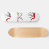 Santa Claus Skateboard (Horizontaal)