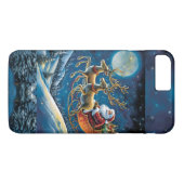 Santa Claus Sleigh Case-Mate iPhone Case (Achterkant (Horizontaal))