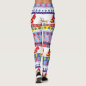 Santa Claus sleigh Leggings (Achterkant)