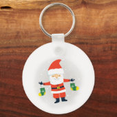 Santa Claus Sleutelhanger (Voorkant)