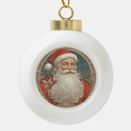 Santa Claus  Sneeuwvlok Ingelijste Ornament