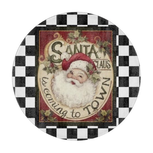 Santa Claus Snijplank (Voorkant)