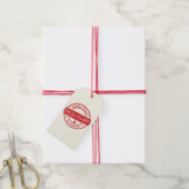 Santa Claus Special Delivery Add Name Cadeaulabel (Met Touw)