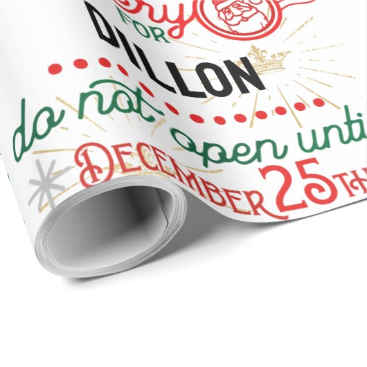 Santa Claus Special Delivery Wrapping Paper Cadeaupapier (Rol Hoek)