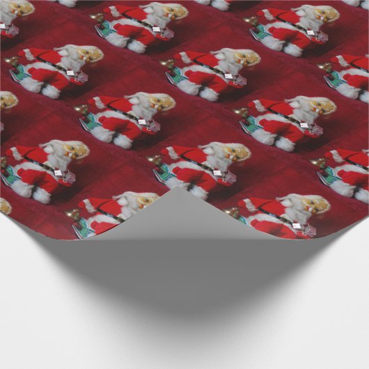  Santa Claus Speelgoed Cadeaupapier (Hoek)