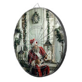 Santa Claus-speelmuziek Dartbord (Voorkant Rechts)