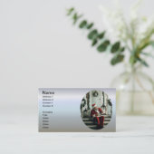 Santa Claus-speelmuziek Visitekaartje (Staand voorkant)