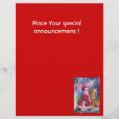 SANTA CLAUS SPEELT HARP IN HET MOONLIGHT FLYER (Achterkant)