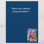 SANTA CLAUS SPEELT HARP IN HET MOONLIGHT FLYER (Achterkant)