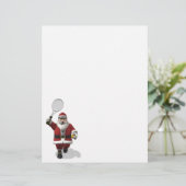 Santa Claus-speltennis (Staand voorkant)