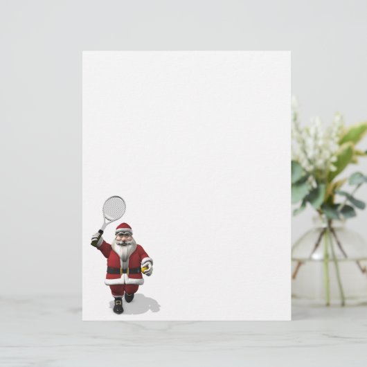 Santa Claus-speltennis (Staand voorkant)